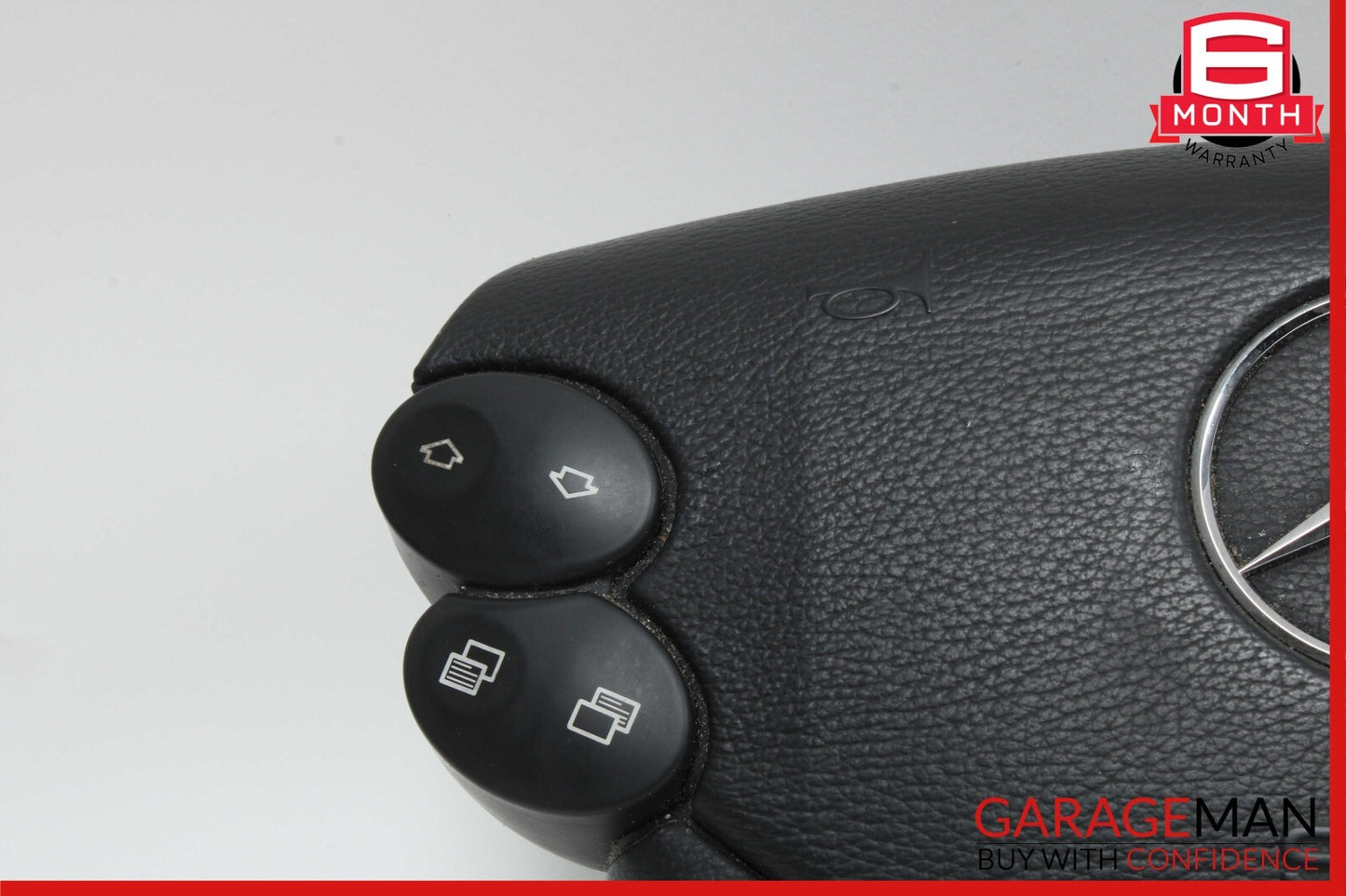 03-12 Mercedes W209 CLK320 CLS550 Steering Wheel Airbag Air Bag Black OEM