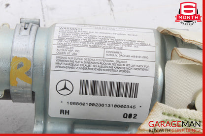 13-16 Mercedes X166 GL450 GL550 GL350 Roof Curtain Airbag Air Bag Right Side OEM