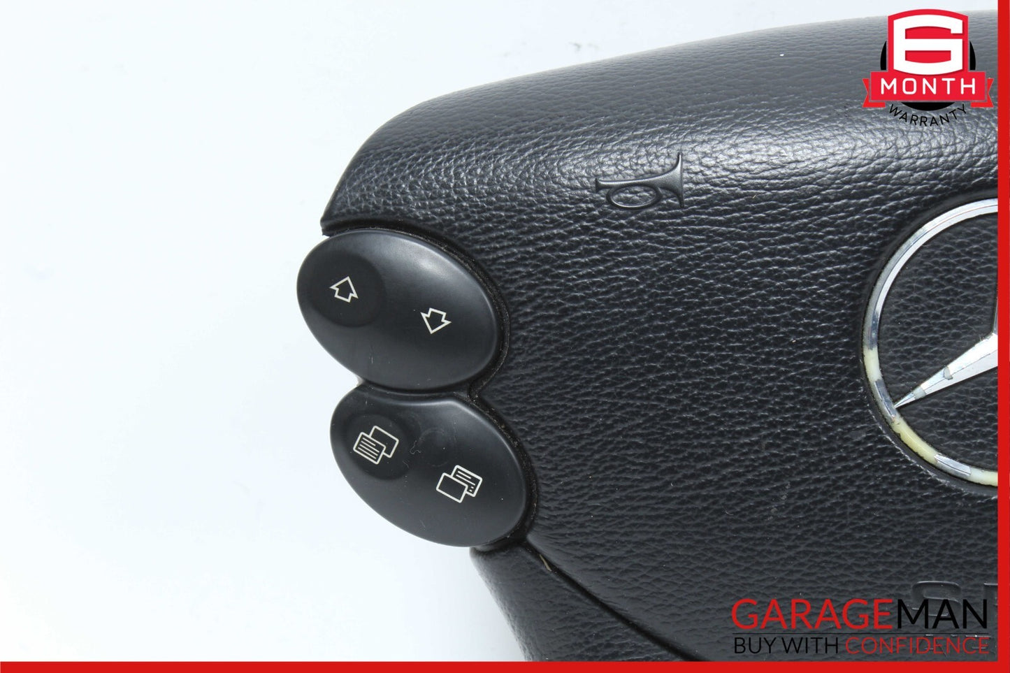 03-12 Mercedes W219 CLS500 E350 SL500 Steering Wheel Airbag Air Bag Black OEM