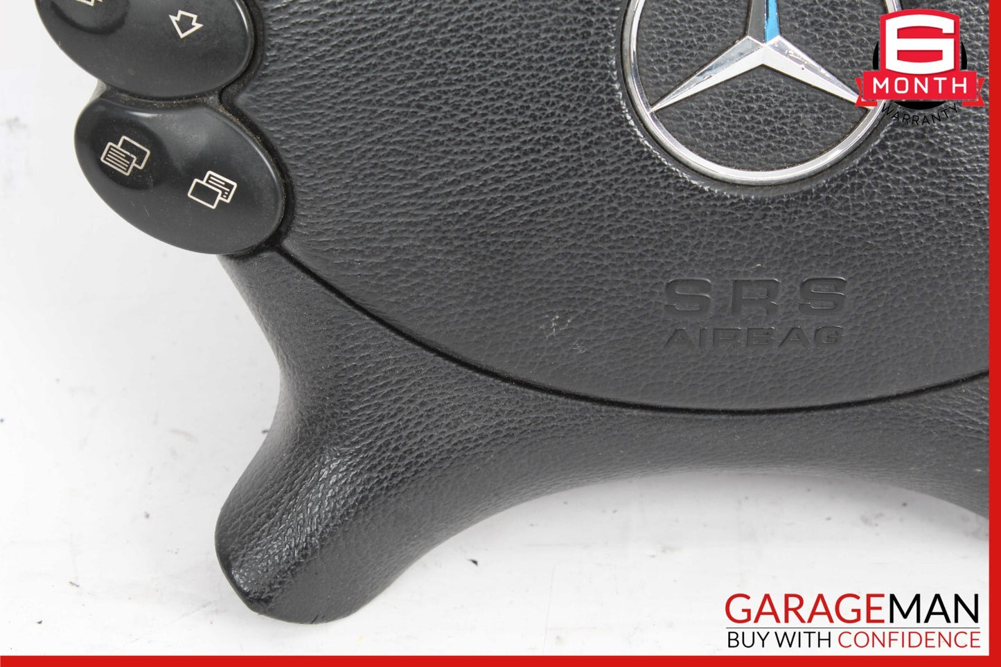 03-12 Mercedes W211 E350 G500 G55 AMG Steering Wheel Airbag Air Bag Black OEM