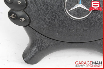 03-12 Mercedes W211 E350 G500 G55 AMG Steering Wheel Airbag Air Bag Black OEM