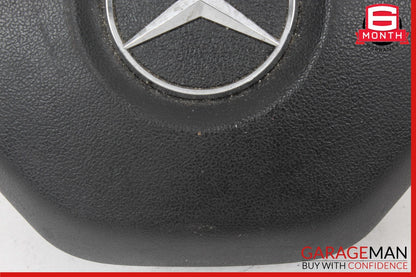 12-17 Mercedes C250 GLK350 E550 C300 E63 Steering Wheel Airbag Air Bag Black OEM