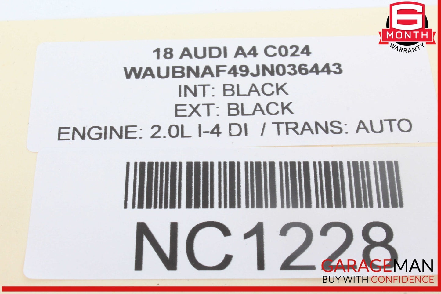 17-20 Audi A4 Quattro Front Left Driver Side Seat Air Bag Airbag 8W5880241L OEM