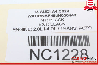 17-20 Audi A4 Quattro Front Left Driver Side Seat Air Bag Airbag 8W5880241L OEM