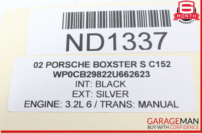 97-04 Porsche Boxster S 986 Carrera 996 911 Front Left Side Door Airbag Air Bag