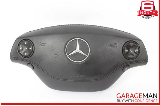 07-10 Mercedes W221 S450 S550 CL500 CL550 Steering Wheel Airbag Air Bag Black