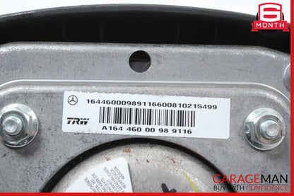 06-08 Mercedes W251 R350 ML350 GL450 Driver Steering Wheel Airbag Anthracite