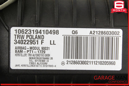 10-13 Mercedes W212 E350 E400 Front Right Dashboard Dash Airbag Air Bag OEM