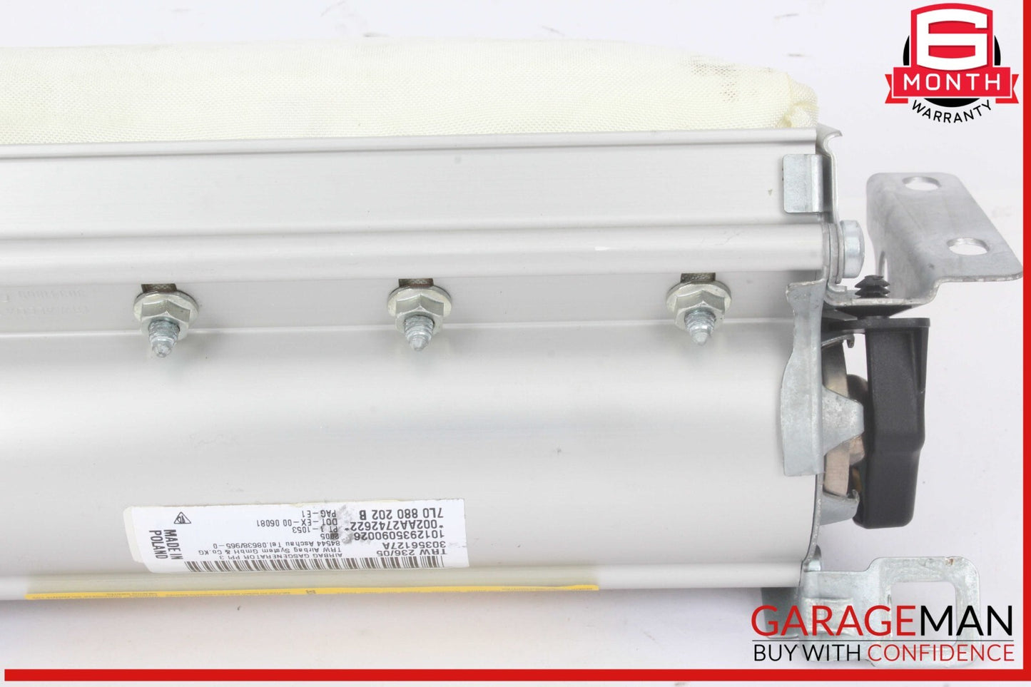 03-10 Porsche Cayenne 955 957 Front Right Side Dash Dashboard Airbag Air Bag