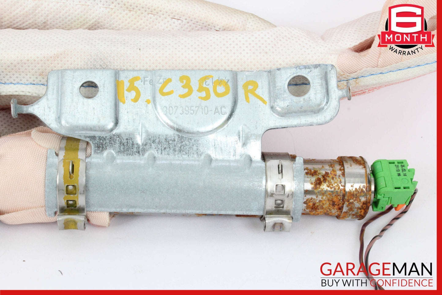 12-15 Mercedes W204 C350 C250 C63 Coupe Roof Curtain Air Bag Right Side OEM