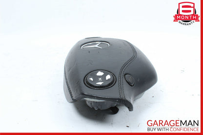 07-10 Mercedes W221 S550 S450 CL550 Steering Wheel Airbag Air Bag Black OEM