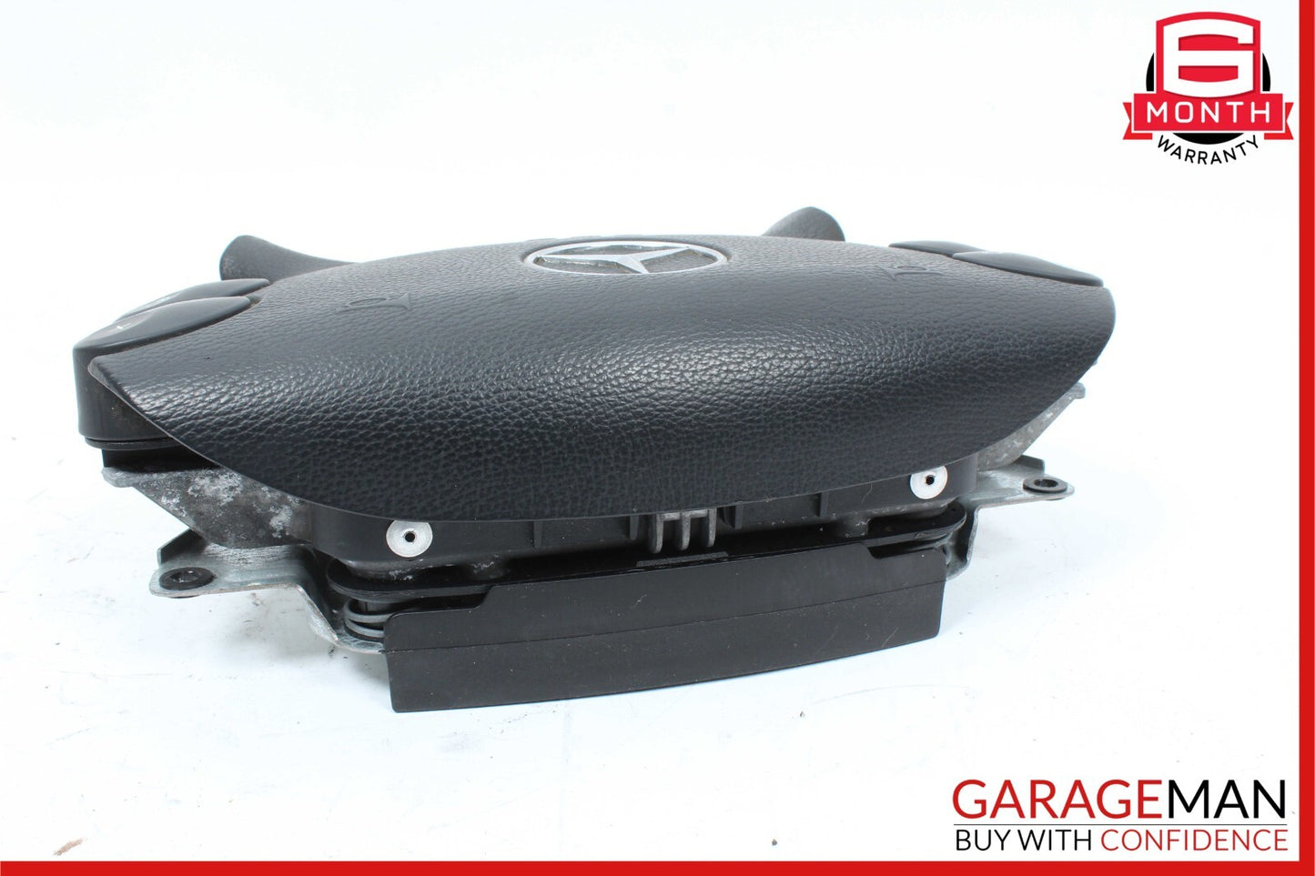 03-12 Mercedes W209 CLK55 AMG SL500 Steering Wheel Airbag Air Bag Black OEM