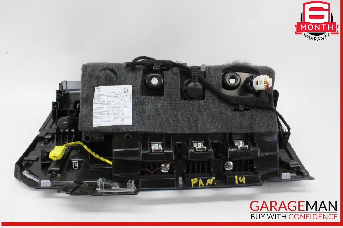 10-16 Porsche Panamera 970 E-Hybrid Glove Box Storage Compartment w/ Knee Airbag