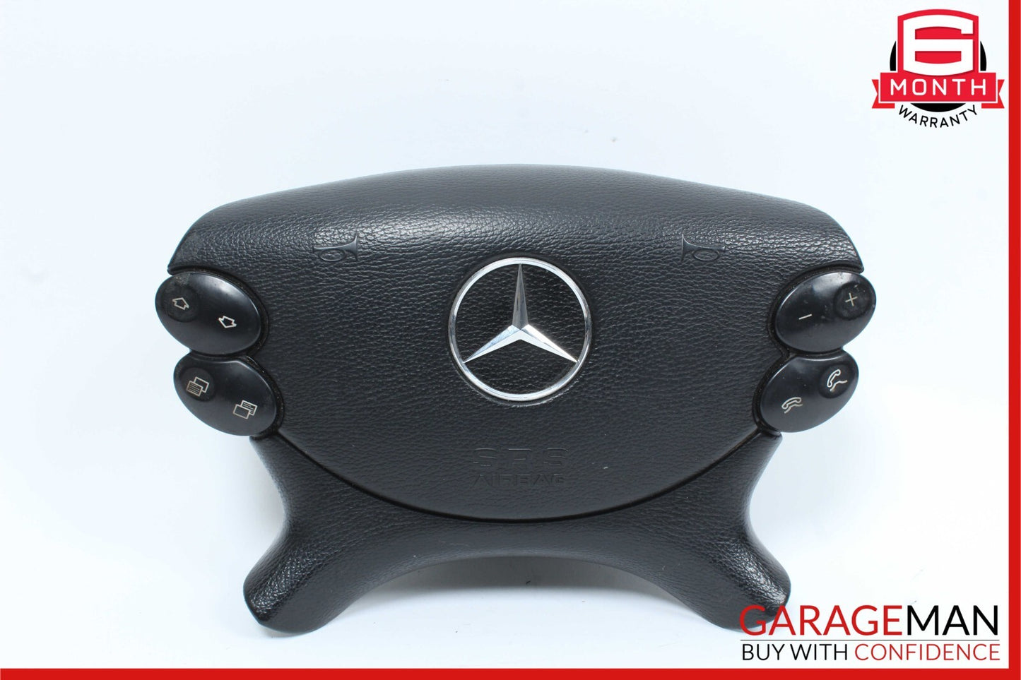 03-12 Mercedes R230 SL500 CLK320 Steering Wheel Airbag Air Bag Black OEM