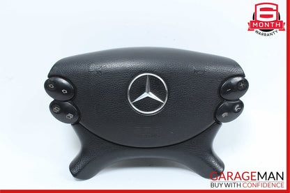 03-12 Mercedes R230 SL500 CLK320 Steering Wheel Airbag Air Bag Black OEM