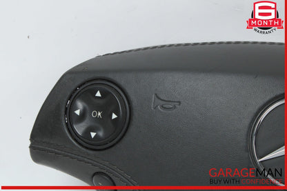 07-10 Mercedes W221 S550 S450 Steering Wheel Airbag Air Bag Assembly Black OEM