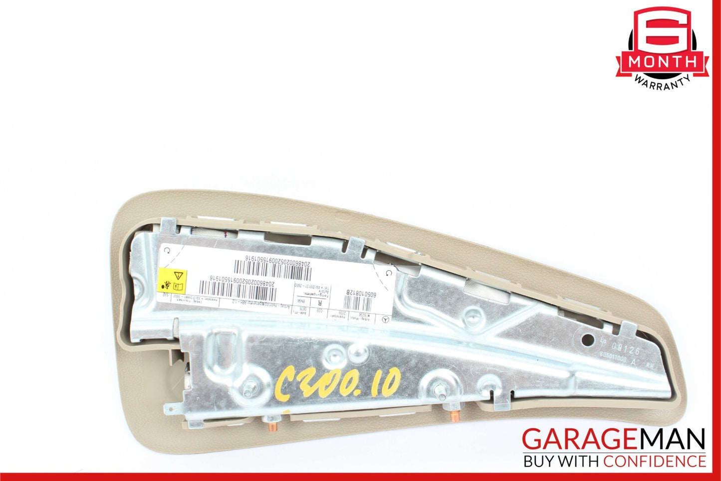 08-15 Mercedes W204 C350 GLK350 Front Right Side Seat Airbag Air Bag SRS Beige