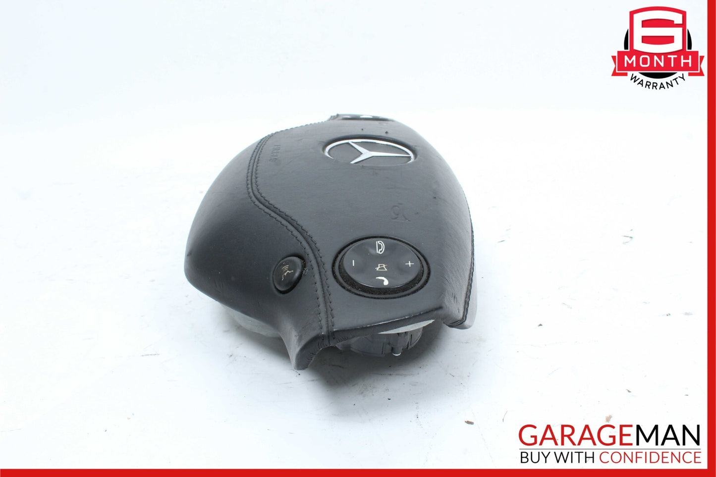 07-10 Mercedes W221 S550 S450 CL550 Steering Wheel Airbag Air Bag Black OEM