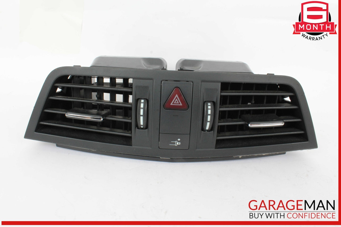 10-13 Mercedes W207 E550 Center Dash Hazard Light A/C AC Air Vent Trim Grille