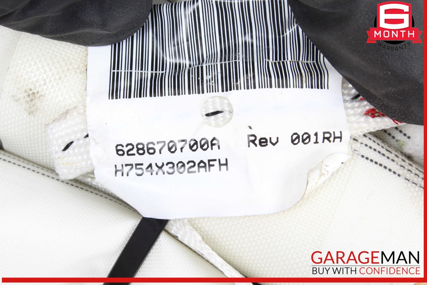 13-16 Mercedes X166 GL450 Roof Curtain Air Bag Right Passenger Side OEM