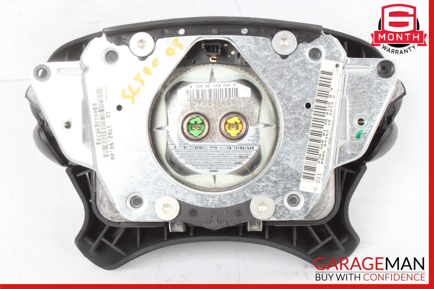 03-12 Mercedes R230 SL500 G500 CLK500 Steering Wheel Airbag Air Bag SRS OEM