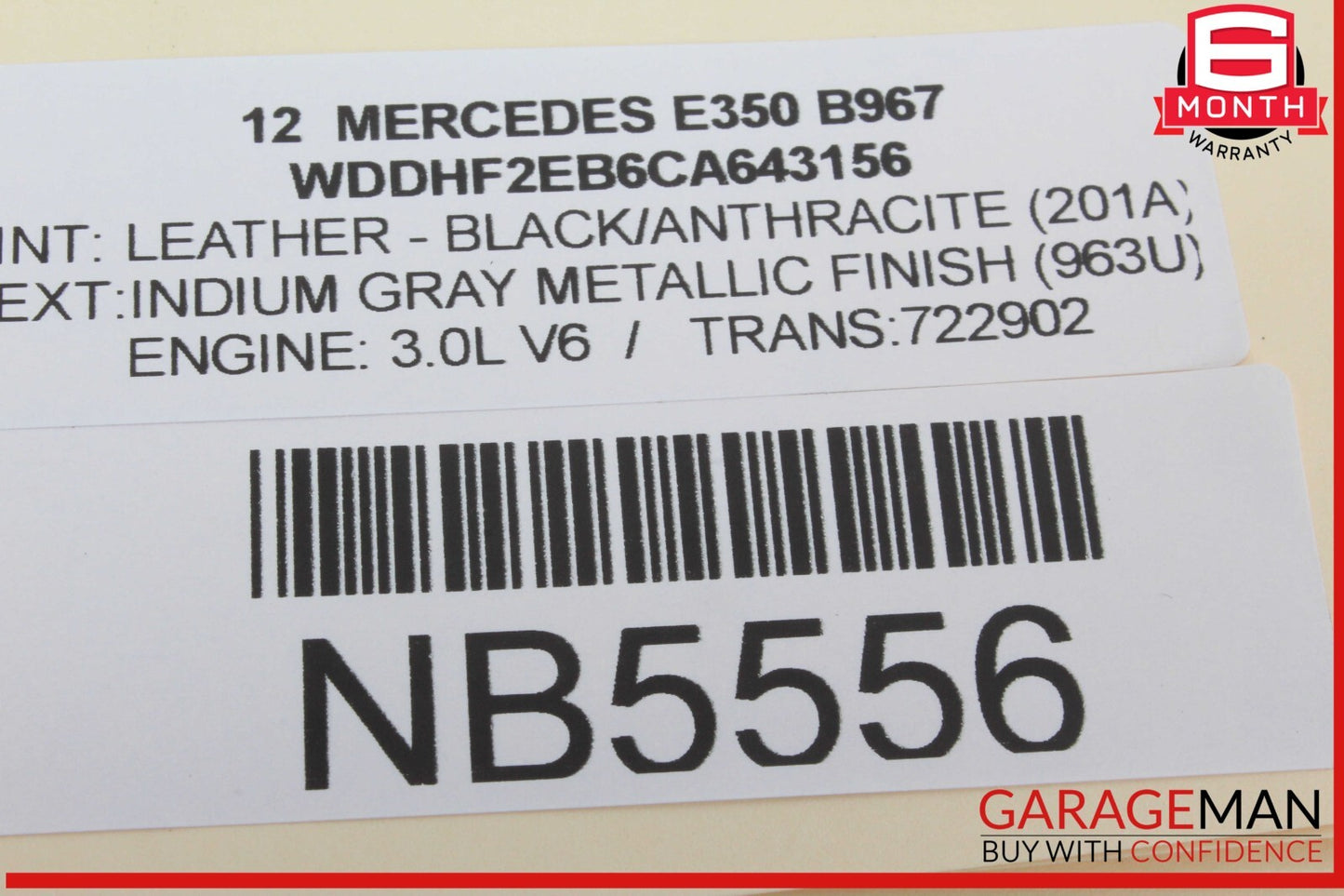 10-13 Mercedes W212 E350 E400 Front Right Dashboard Dash Airbag Air Bag OEM