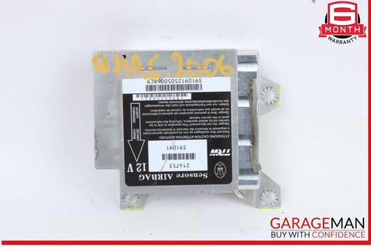 03-13 Maserati Quattroporte M139 Airbag Air Bag SRS Control Module Unit OEM