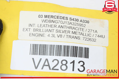 03-06 Mercedes W220 S500 S430 CL500 S55 AMG Steering Wheel Air Bag Airbag OEM