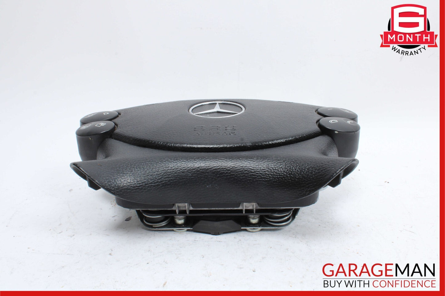 03-12 Mercedes W209 CLK55 AMG CLS500 Steering Wheel Airbag Air Bag Black OEM