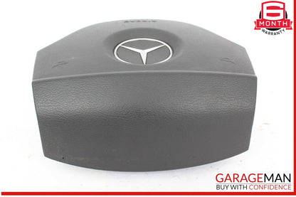 06-08 Mercedes W251 R500 Driver Side Steering Wheel Airbag Air Bag Black OEM