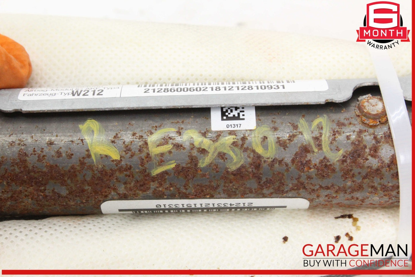 10-12 Mercedes W212 E350 E550 Right Passenger Side Roof Curtain Airbag Air Bag
