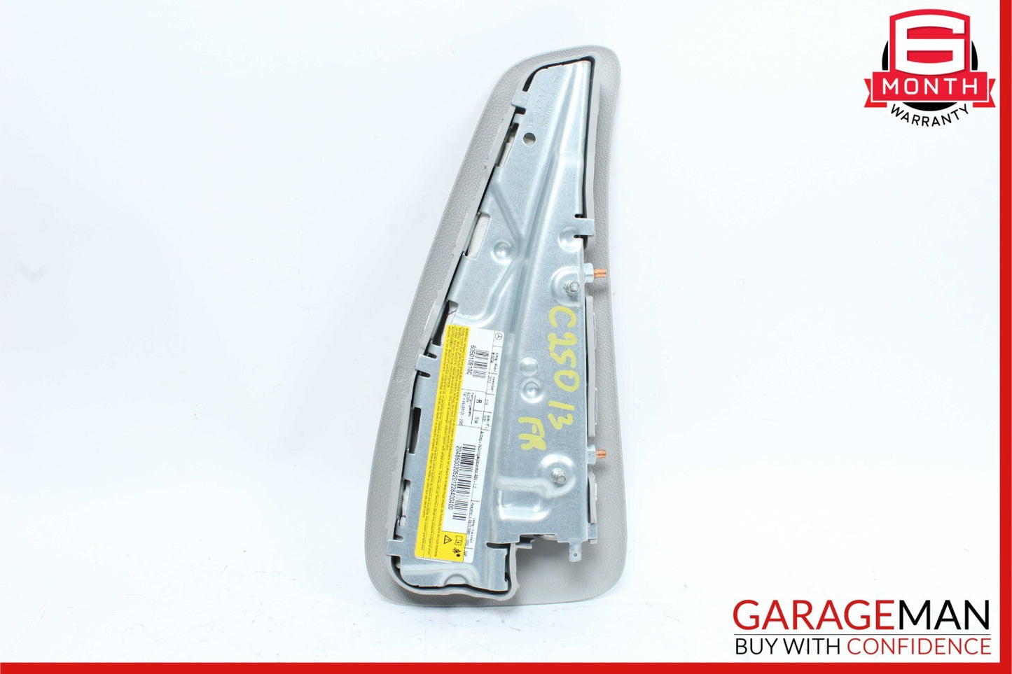 08-15 Mercedes W204 C250 C300 Front Right Side Seat Airbag Air Bag SRS Gray