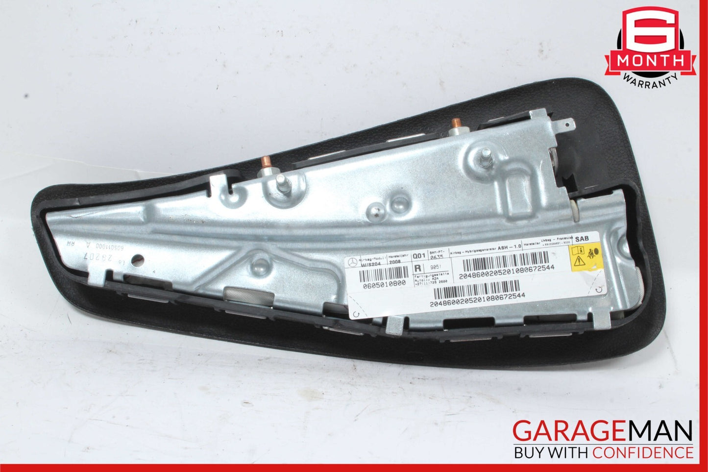 08-15 Mercedes W204 C180 C300 GLK350 Front Right Side Seat Airbag Air Bag SRS