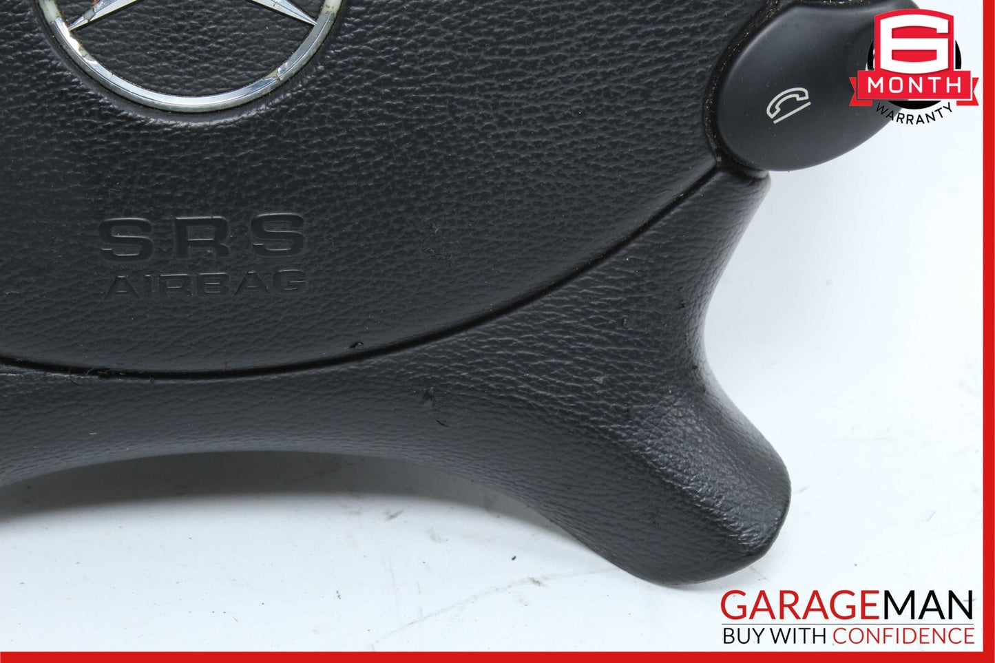 03-12 Mercedes W219 CLS500 E350 SL500 Steering Wheel Airbag Air Bag Black OEM