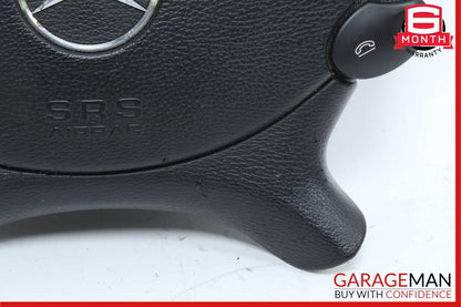 03-12 Mercedes W219 CLS500 E350 SL500 Steering Wheel Airbag Air Bag Black OEM