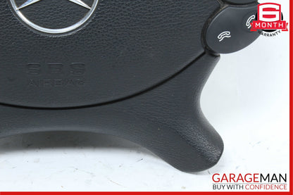 03-12 Mercedes W209 CLK55 AMG SL500 Steering Wheel Airbag Air Bag Black OEM
