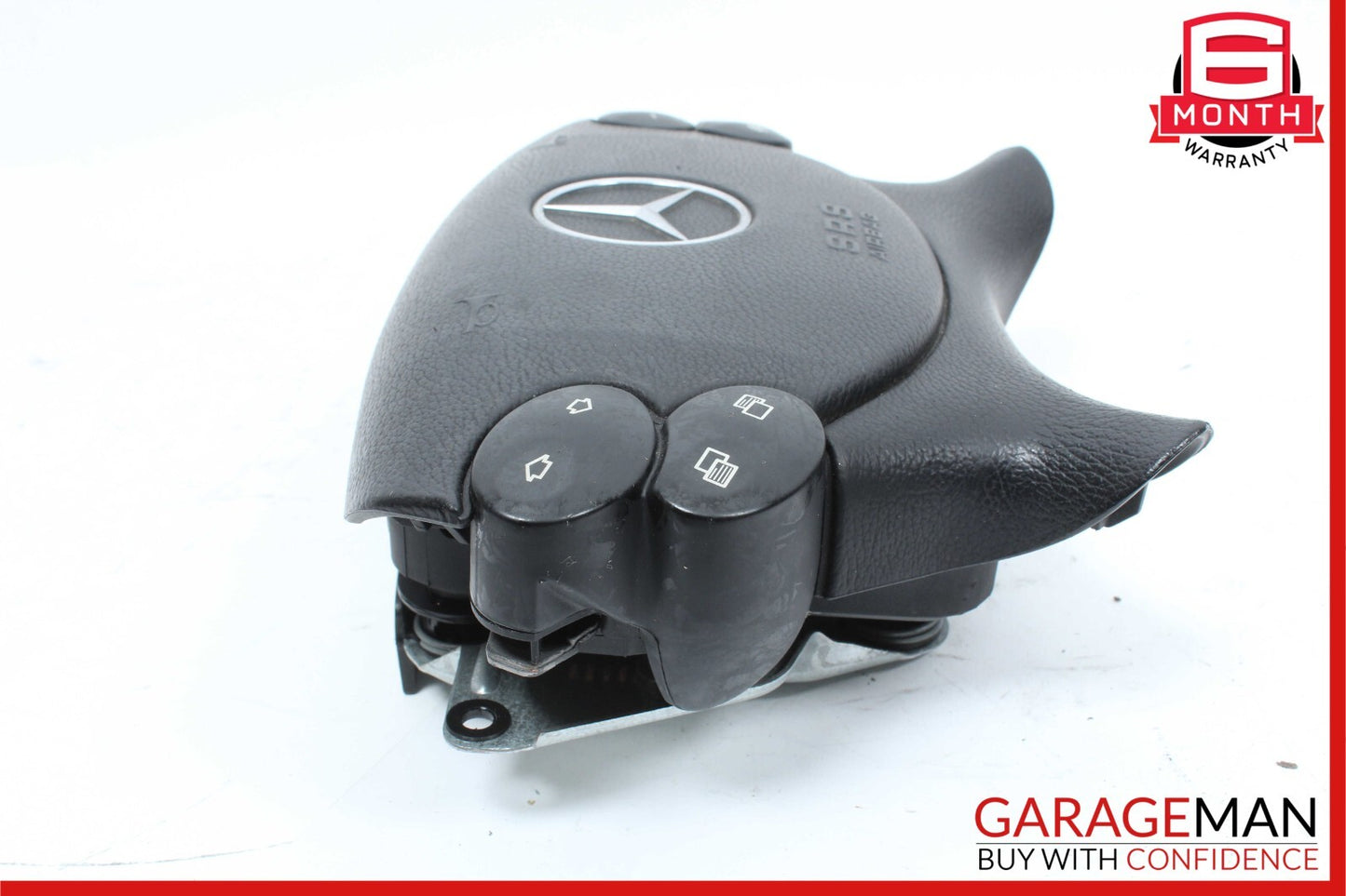 03-12 Mercedes R230 SL55 AMG CLS550 Steering Wheel Airbag Air Bag Black OEM