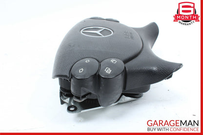 03-12 Mercedes R230 SL55 AMG CLS550 Steering Wheel Airbag Air Bag Black OEM