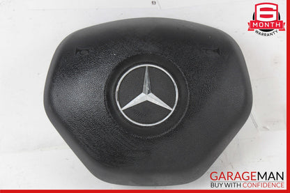12-17 Mercedes W204 C250 E550 Driver Steering Wheel Airbag Air Bag Black OEM