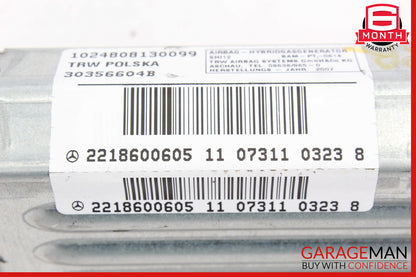 07-14 Mercedes CL550 S550 CL500 Rear Right Side Quarter Airbag Air Bag OEM