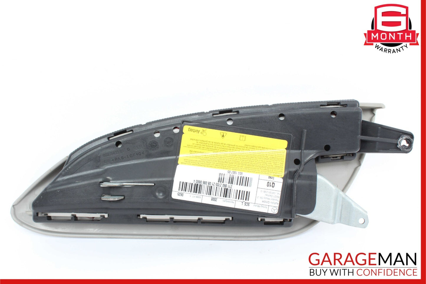 06-11 Mercedes W219 CLS63 AMG CLS500 Front Left Side Seat Airbag Air Bag Gray