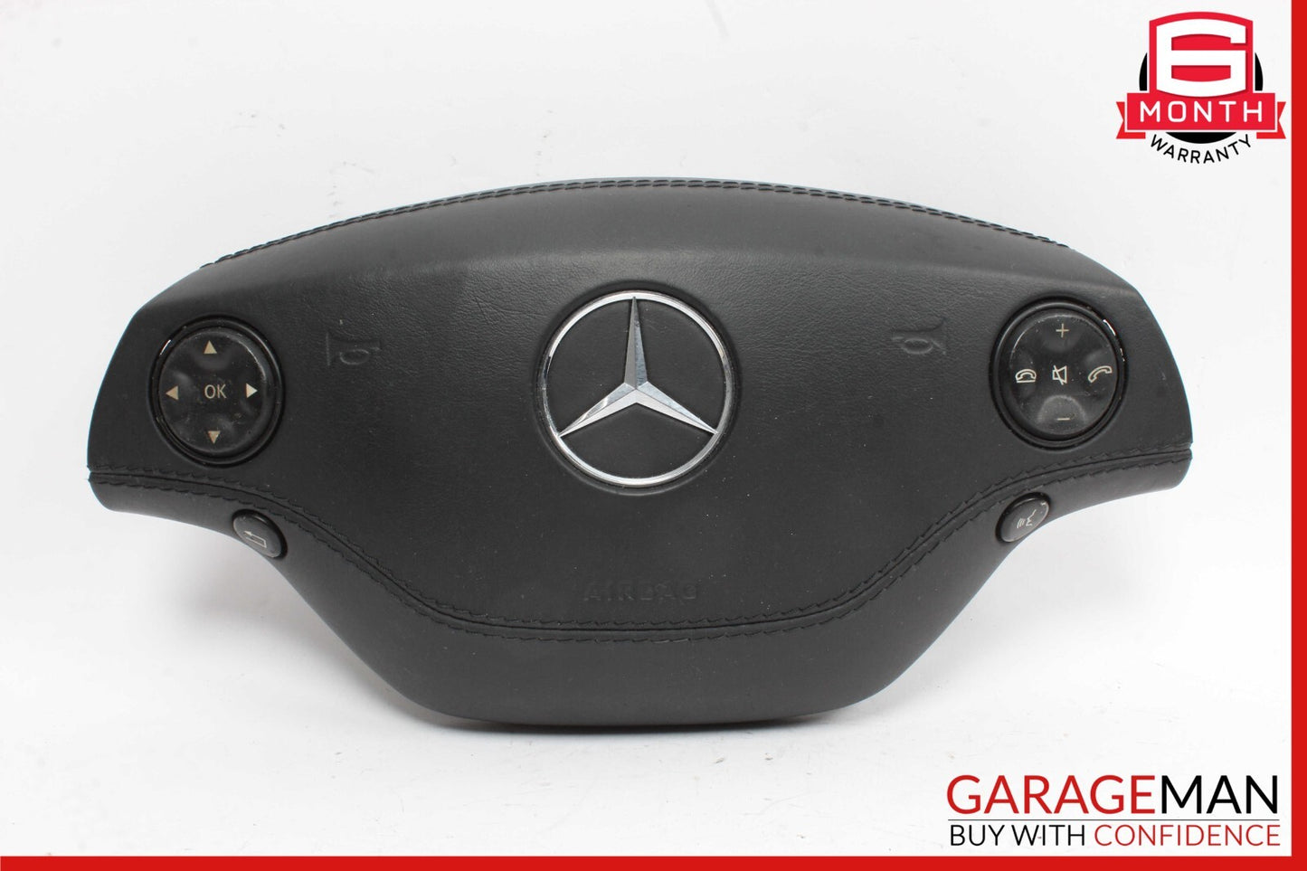 07-10 Mercedes W221 S550 CL550 S450 Steering Wheel Airbag Air Bag Anthracite OEM