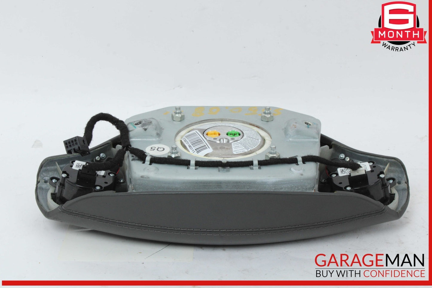07-10 Mercedes W221 S550 S450 Steering Wheel Airbag Air Bag Assembly Black OEM