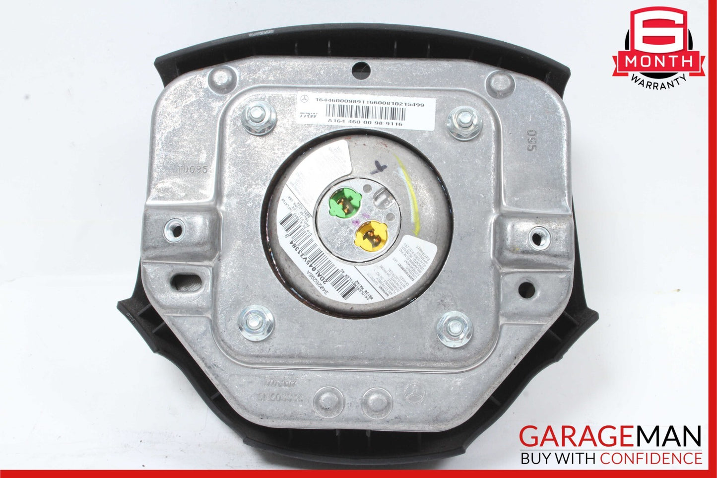 06-08 Mercedes W251 R350 ML350 GL450 Driver Steering Wheel Airbag Anthracite