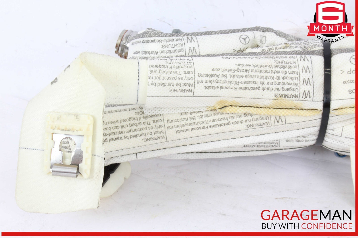 08-14 Mercedes W204 C250 C300 Left Side Roof Curtain Airbag Air Bag OEM
