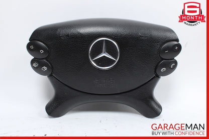 03-12 Mercedes W209 CLK55 AMG CLS500 Steering Wheel Airbag Air Bag Black OEM