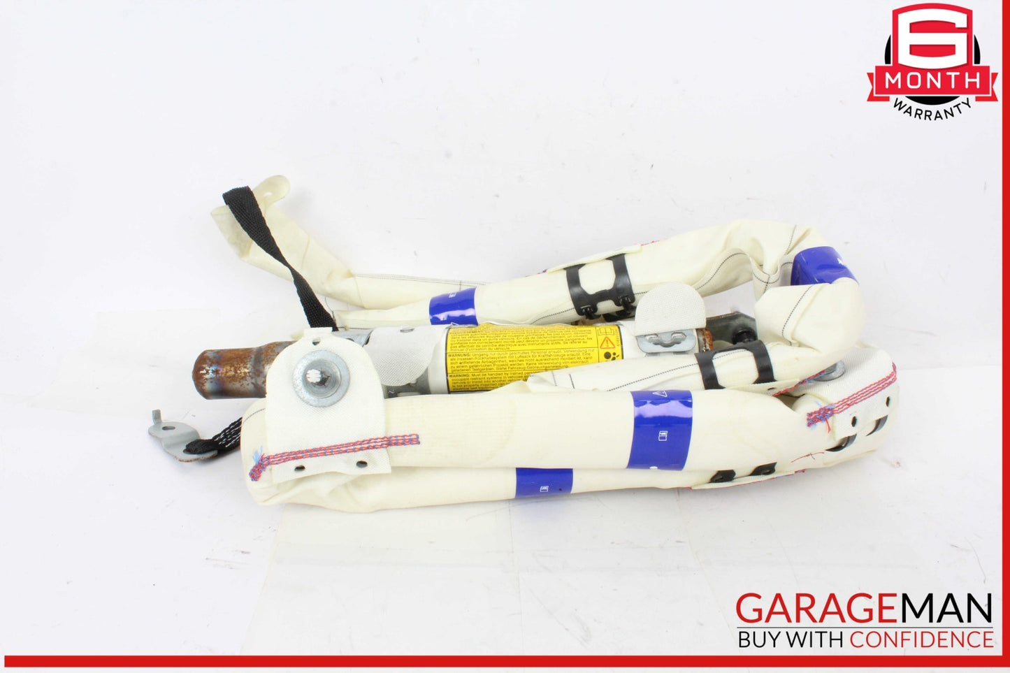10-17 Jaguar XJ Left Driver Side Roof Curtain Airbag Air Bag AW9314K160BC OEM