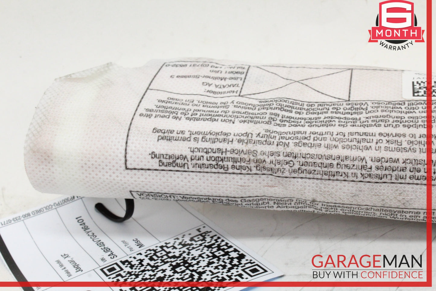2016-2019 Jaguar XF X260 Sedan Front Right Side Seat Airbag GX73611D32BD OEM