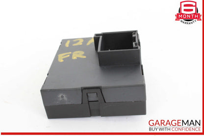 Black electronic component with yellow text on a white background, featuring the GarageMan logo.