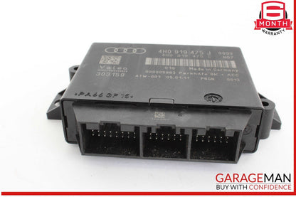 Car electronic module with Audi logo on a white background